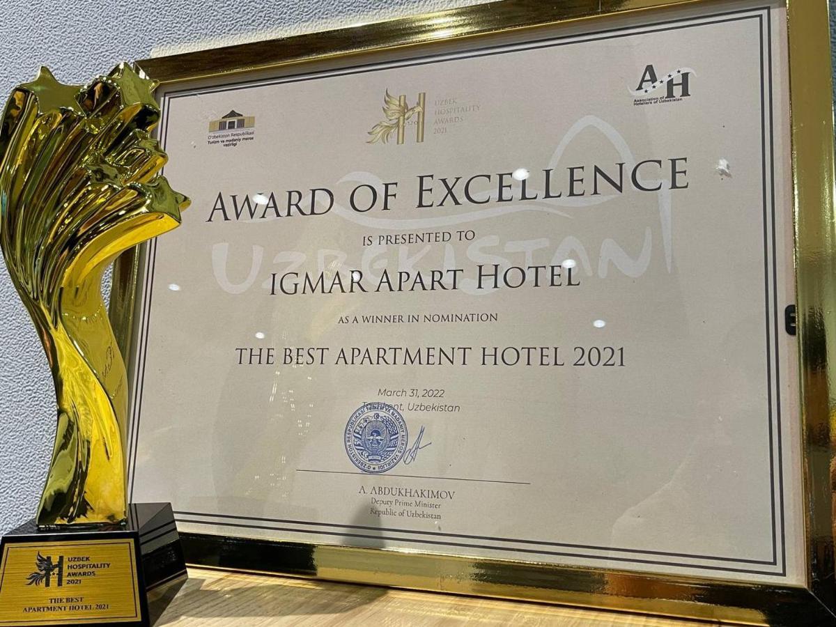 Igmar Apart Hotel Tasjkent Buitenkant foto